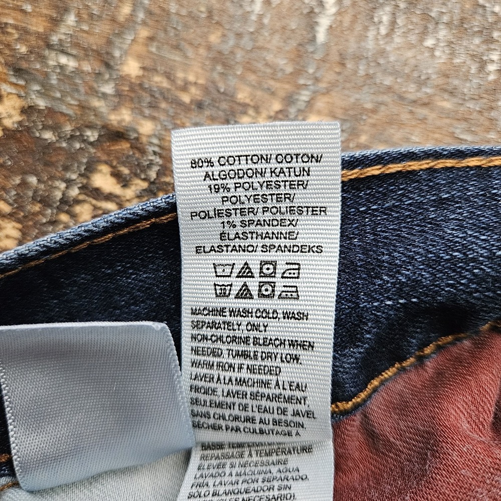 Lucky Brand 121 Heritage Slim Button Fly Scratch Jeans Womens 29x30 - Picture 10 of 11